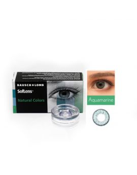 Blue Aquamarine contact lenses - Aquamarine BAUSCH + LOMB
