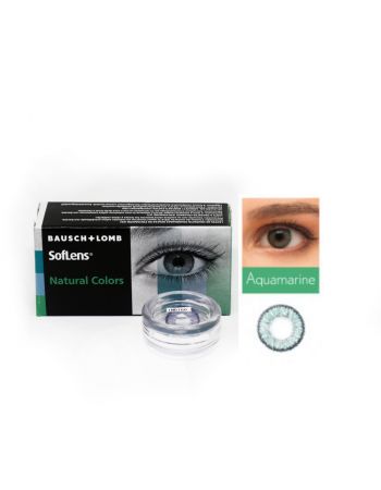 Aquamarine contact lenses