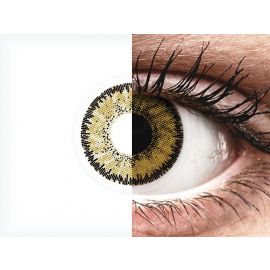 Dark Hazel contact lenses