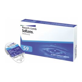 Bausch + Lomb SofLens59 Monthly Disposable Contact Lenses (Powered)