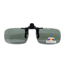 Polarized Clip-on Driving Sunglasses with Flip Up, Anti-Reflective UV400