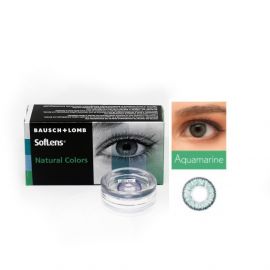 Aquamarine contact lenses